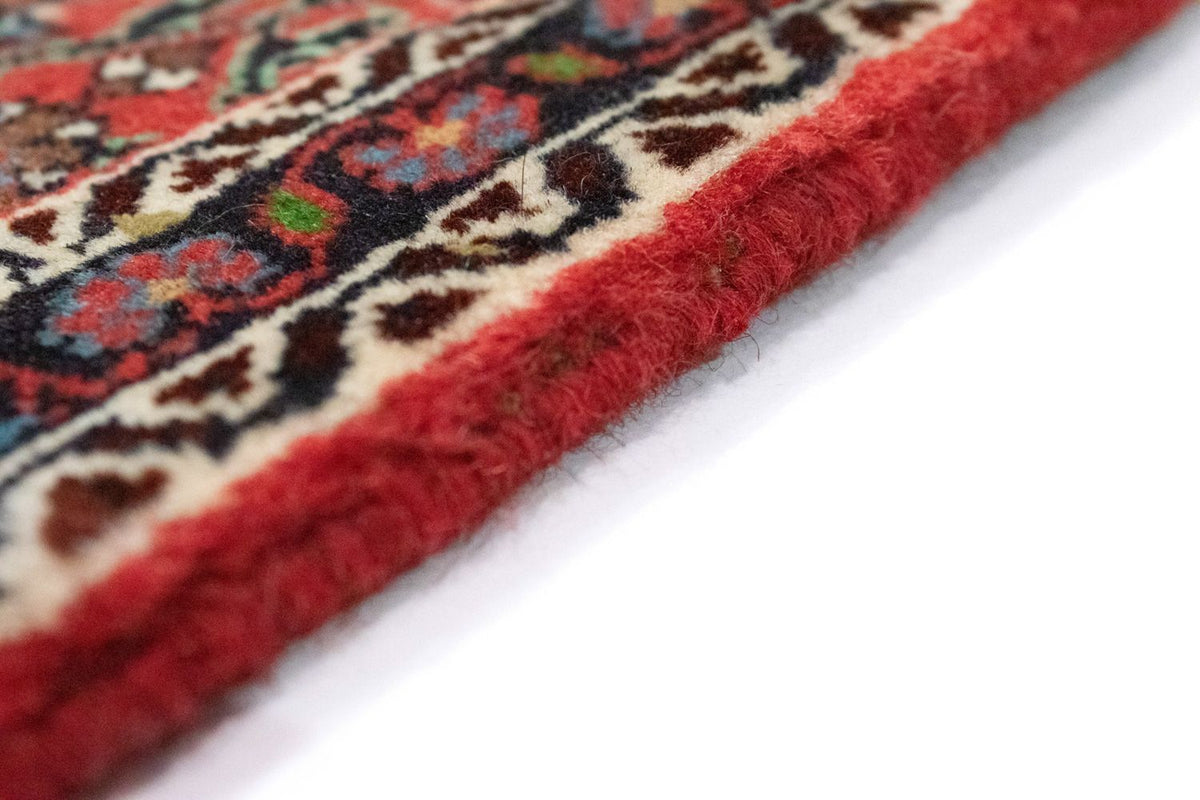 Persisk tæppe - Bijar - 60 x 40 cm - rød