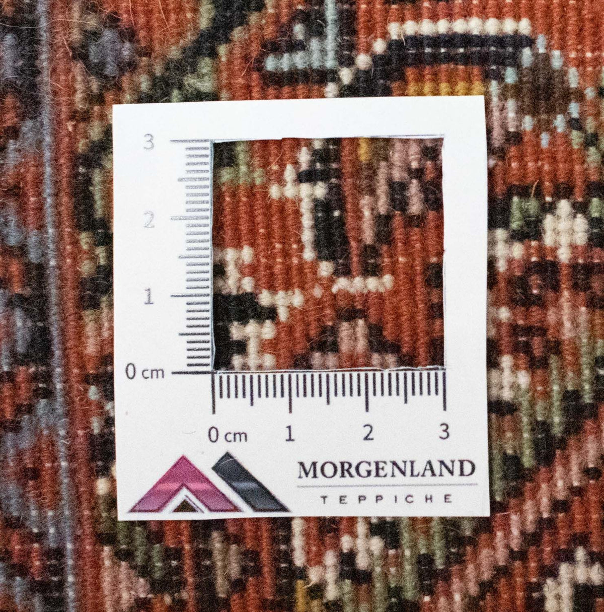 Persisk tæppe - Bijar - 60 x 40 cm - brun