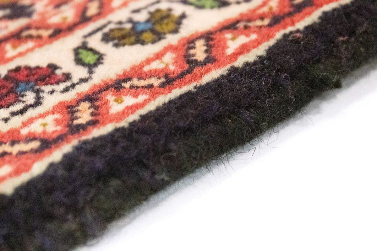 Persisk tæppe - Bijar - 60 x 40 cm - blå