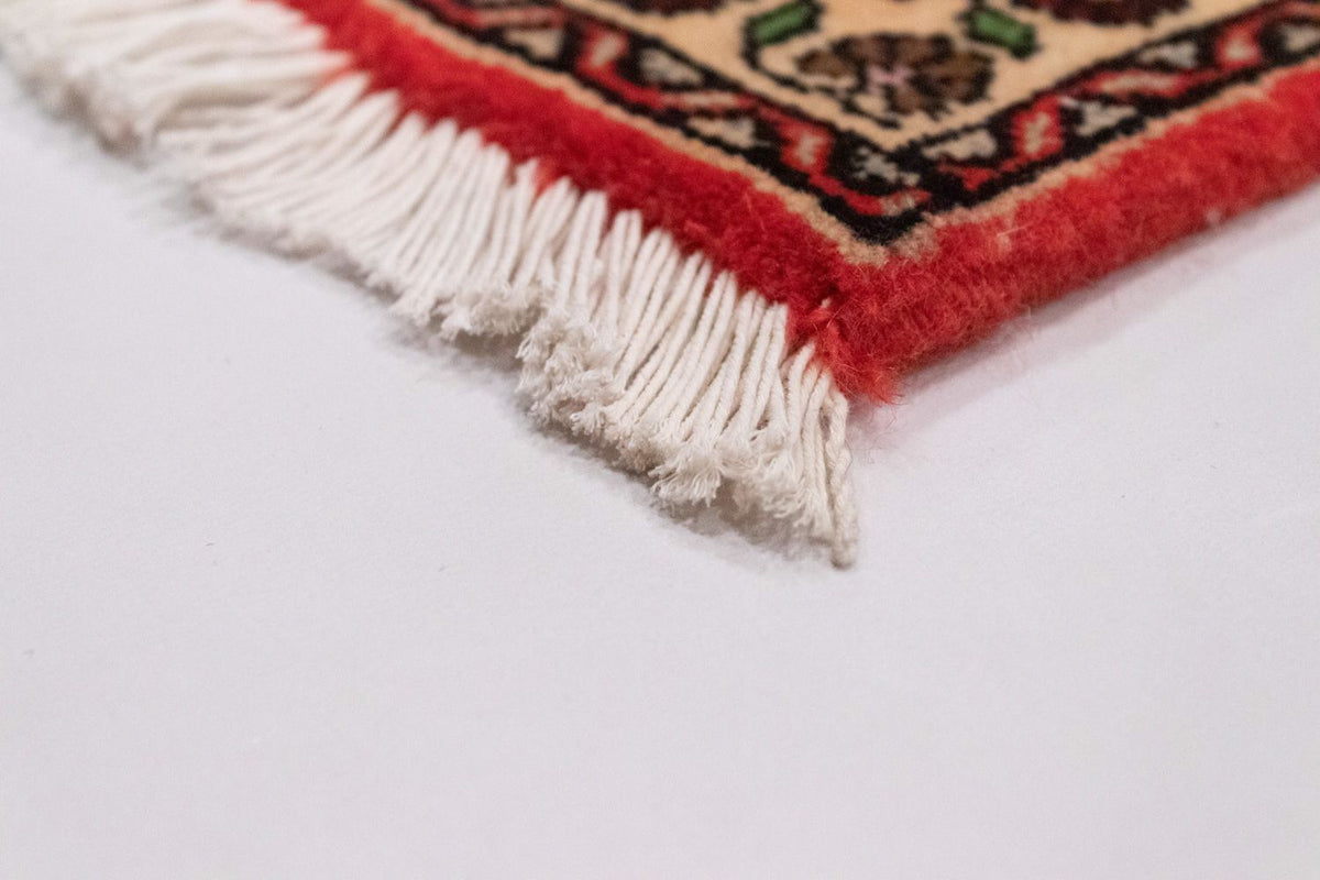 Persisk tæppe - Bijar - 60 x 40 cm - orange