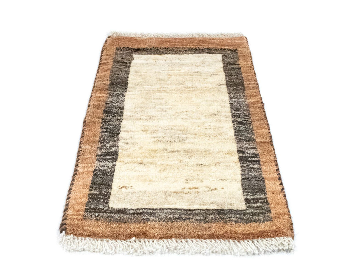 Gabbeh-tæppe - Persisk - 60 x 40 cm - beige