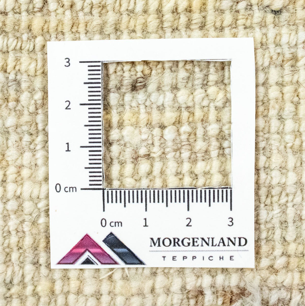 Gabbeh-tæppe - Persisk - 60 x 40 cm - beige