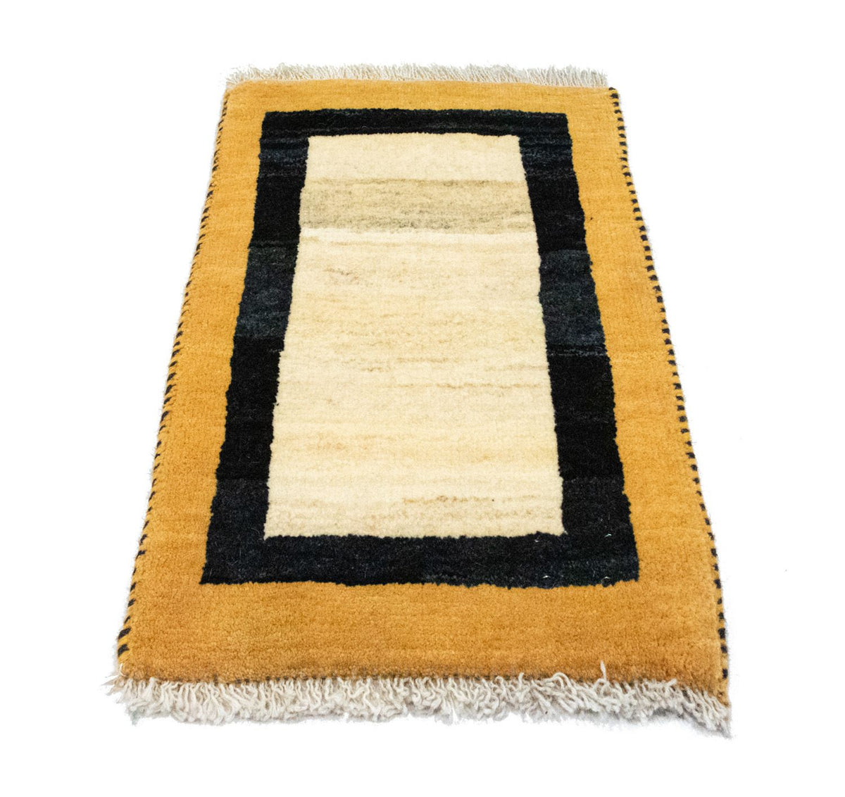 Gabbeh-tæppe - Persisk - 60 x 40 cm - beige