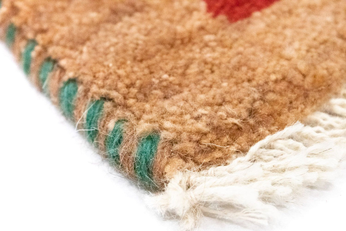 Gabbeh-tæppe - Persisk - 60 x 40 cm - flerfarvet