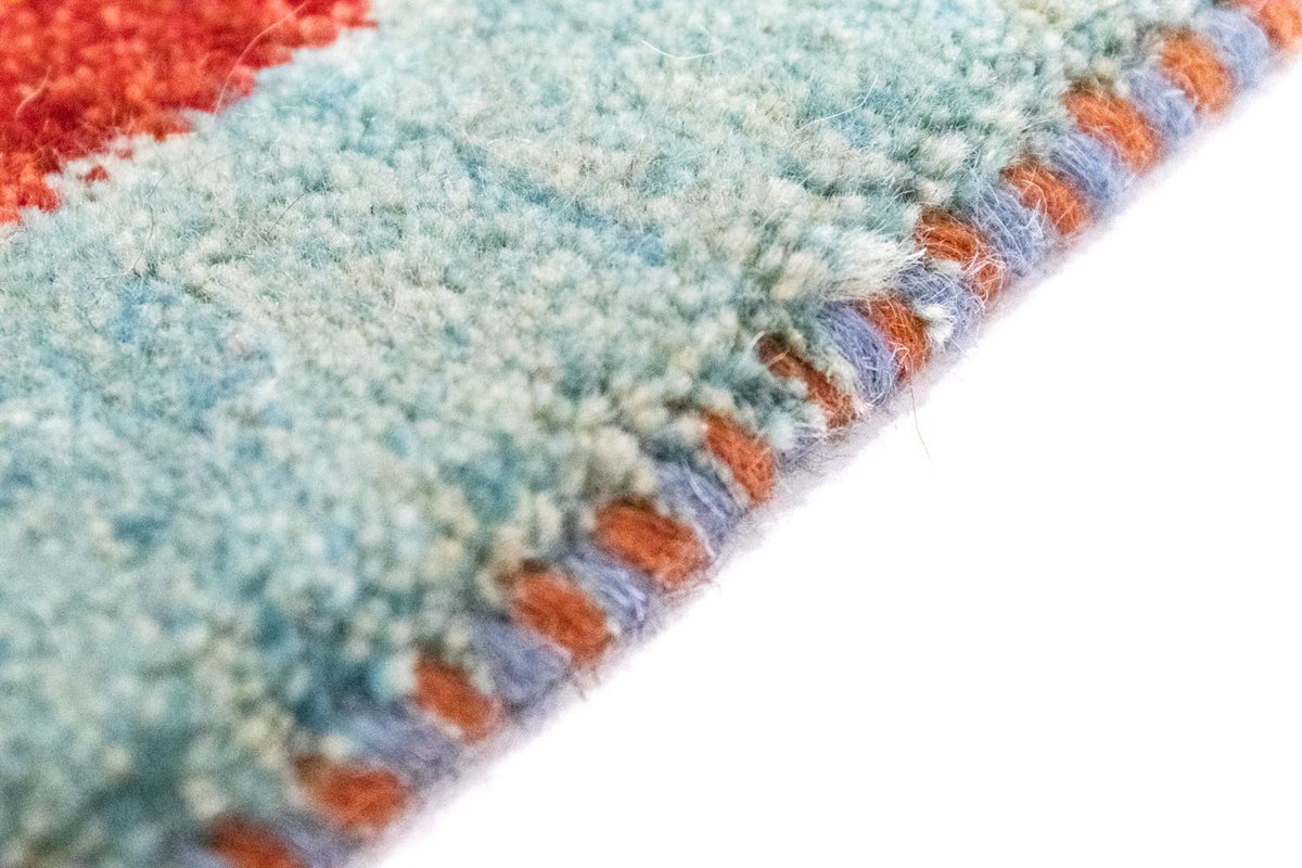 Gabbeh-tæppe - Persisk - 60 x 40 cm - rød