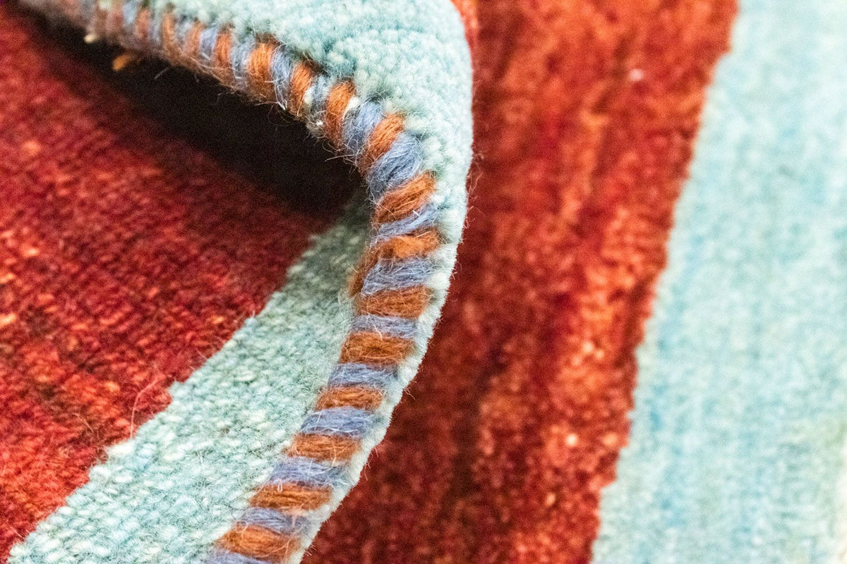 Gabbeh-tæppe - Persisk - 60 x 40 cm - rød