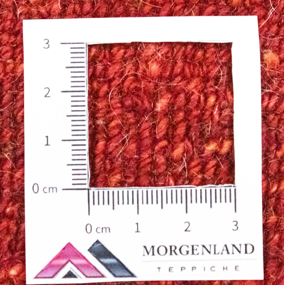 Gabbeh-tæppe - Persisk - 60 x 40 cm - rød