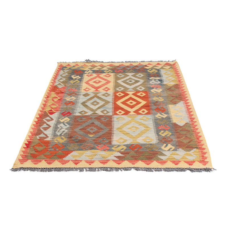 Kelim Carpet - Splash - 168 x 106 cm - flerfarvet