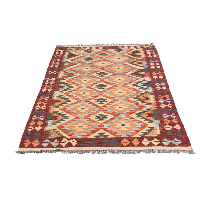 Løber Kelim Carpet - Splash - 198 x 104 cm - flerfarvet