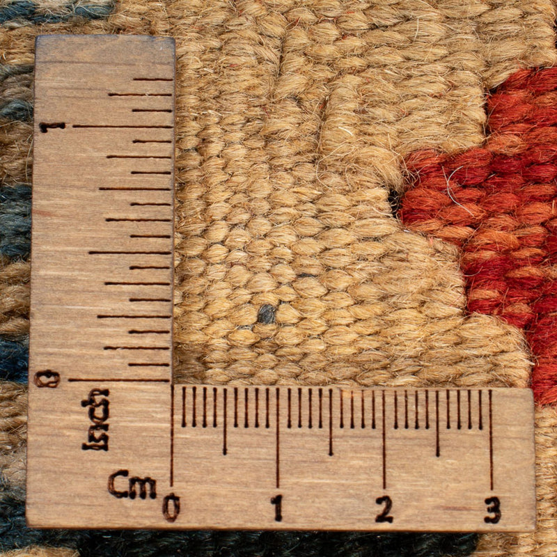 Løber Kelim Carpet - Splash - 198 x 104 cm - flerfarvet