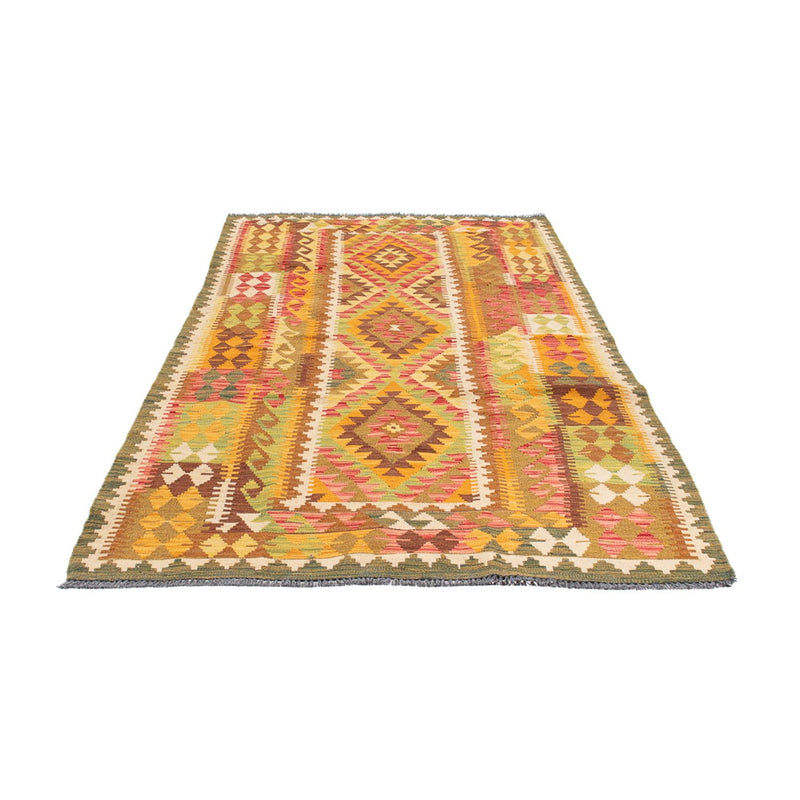 Løber Kelim Carpet - Splash - 231 x 123 cm - flerfarvet