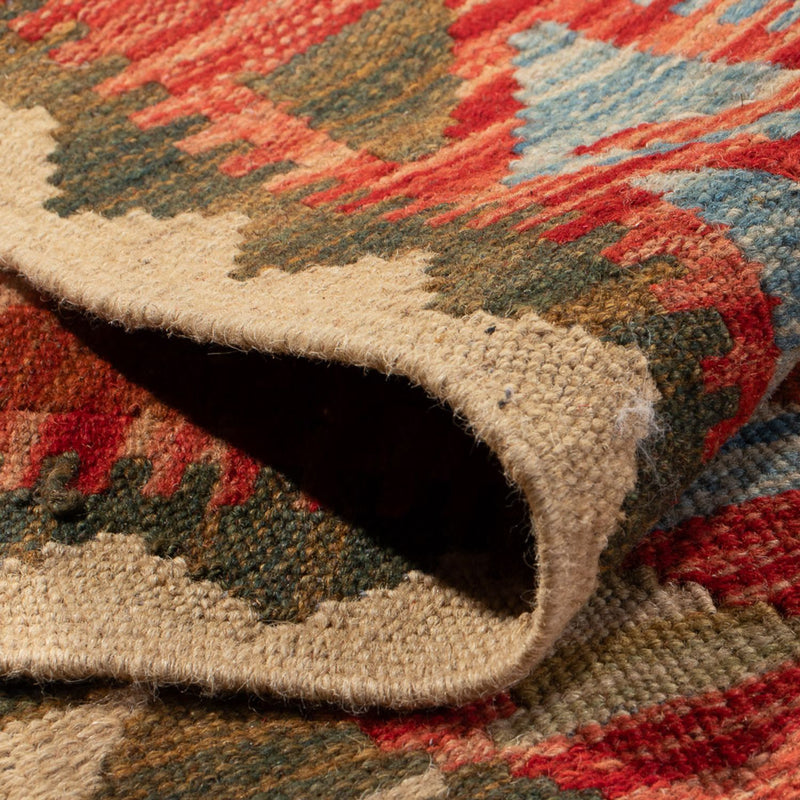 Kelim Carpet - Splash - 114 x 87 cm - flerfarvet