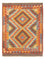 Kelim Carpet - Splash - 119 x 86 cm - flerfarvet