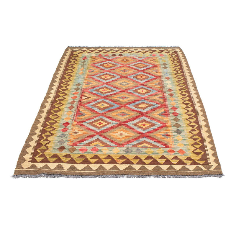 Løber Kelim Carpet - Splash - 201 x 107 cm - flerfarvet