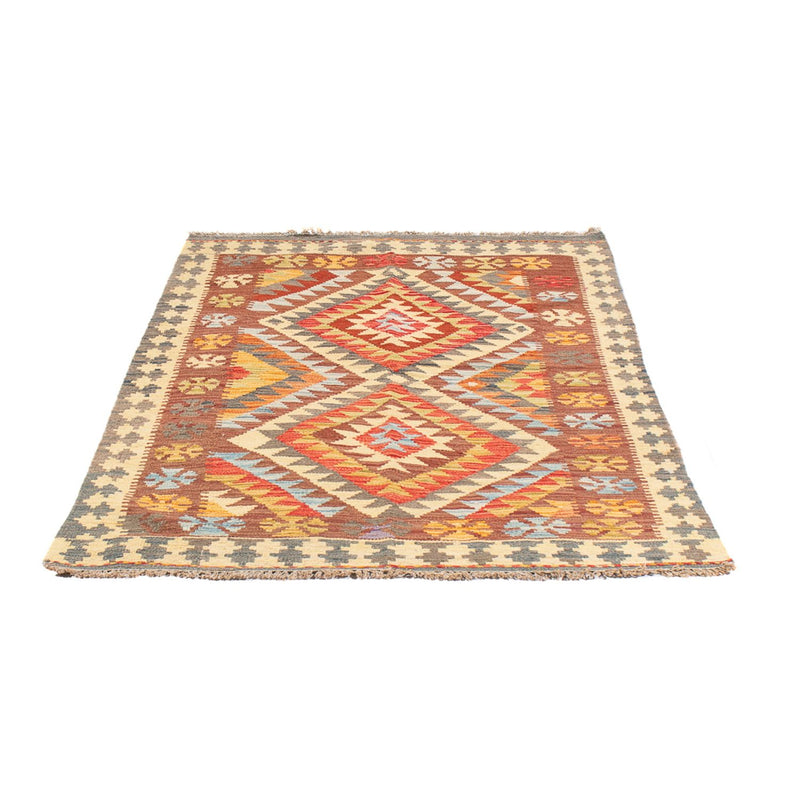 Kelim Carpet - Splash - 152 x 100 cm - flerfarvet
