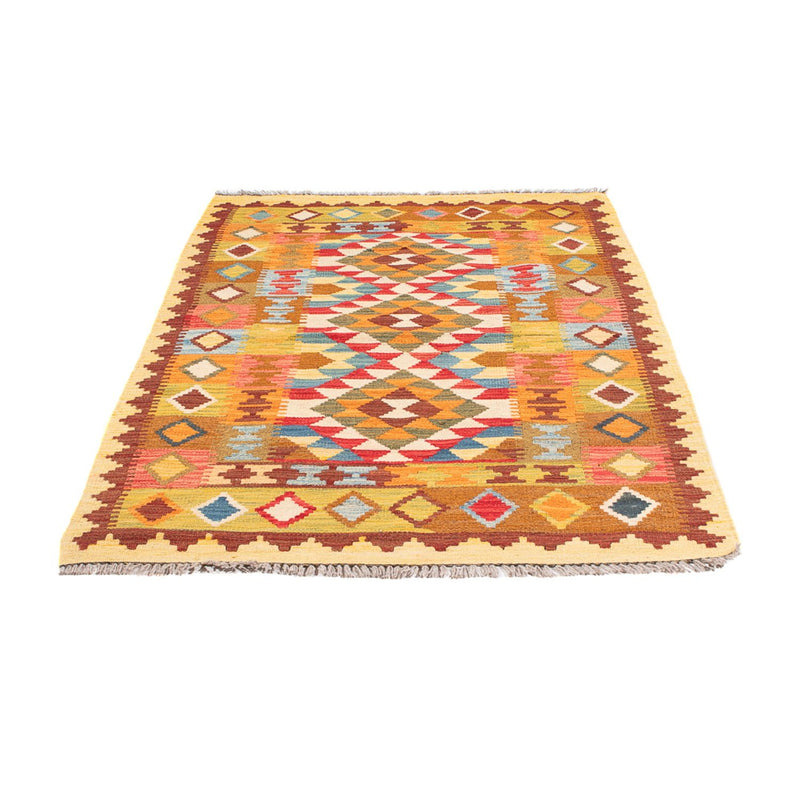 Kelim Carpet - Splash - 162 x 101 cm - flerfarvet