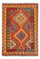 Kelim Carpet - Splash - 150 x 100 cm - flerfarvet