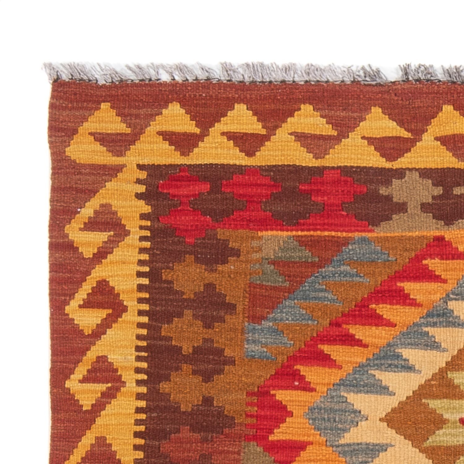 Kelim Carpet - Splash - 150 x 100 cm - flerfarvet