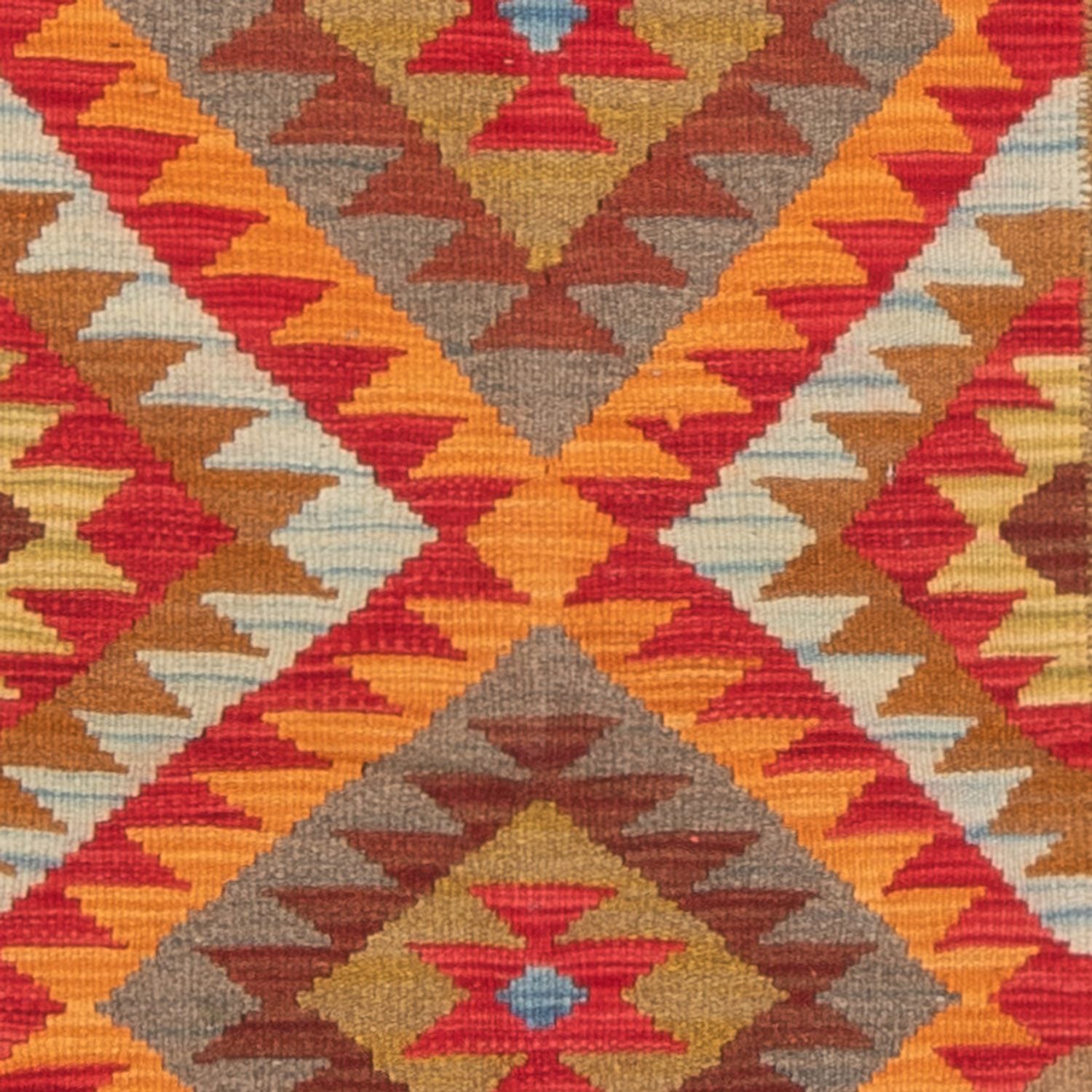 Kelim Carpet - Splash - 149 x 103 cm - flerfarvet