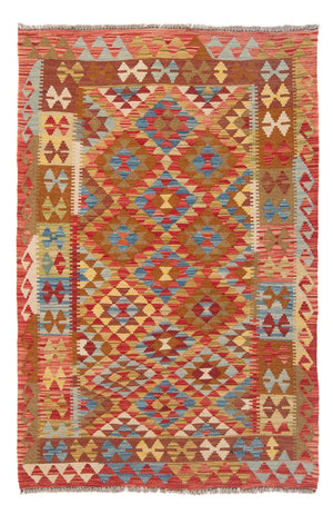 Kelim Carpet - Splash - 149 x 98 cm - flerfarvet