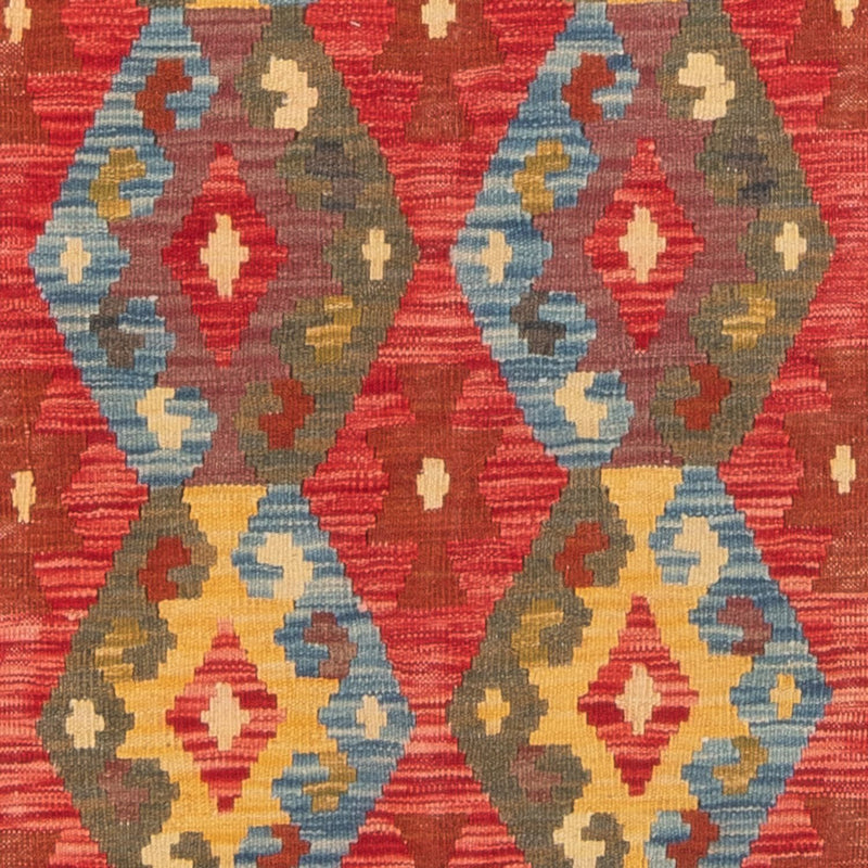 Kelim Carpet - Splash - 152 x 100 cm - flerfarvet