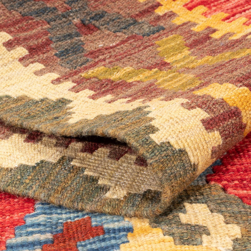 Kelim Carpet - Splash - 152 x 100 cm - flerfarvet