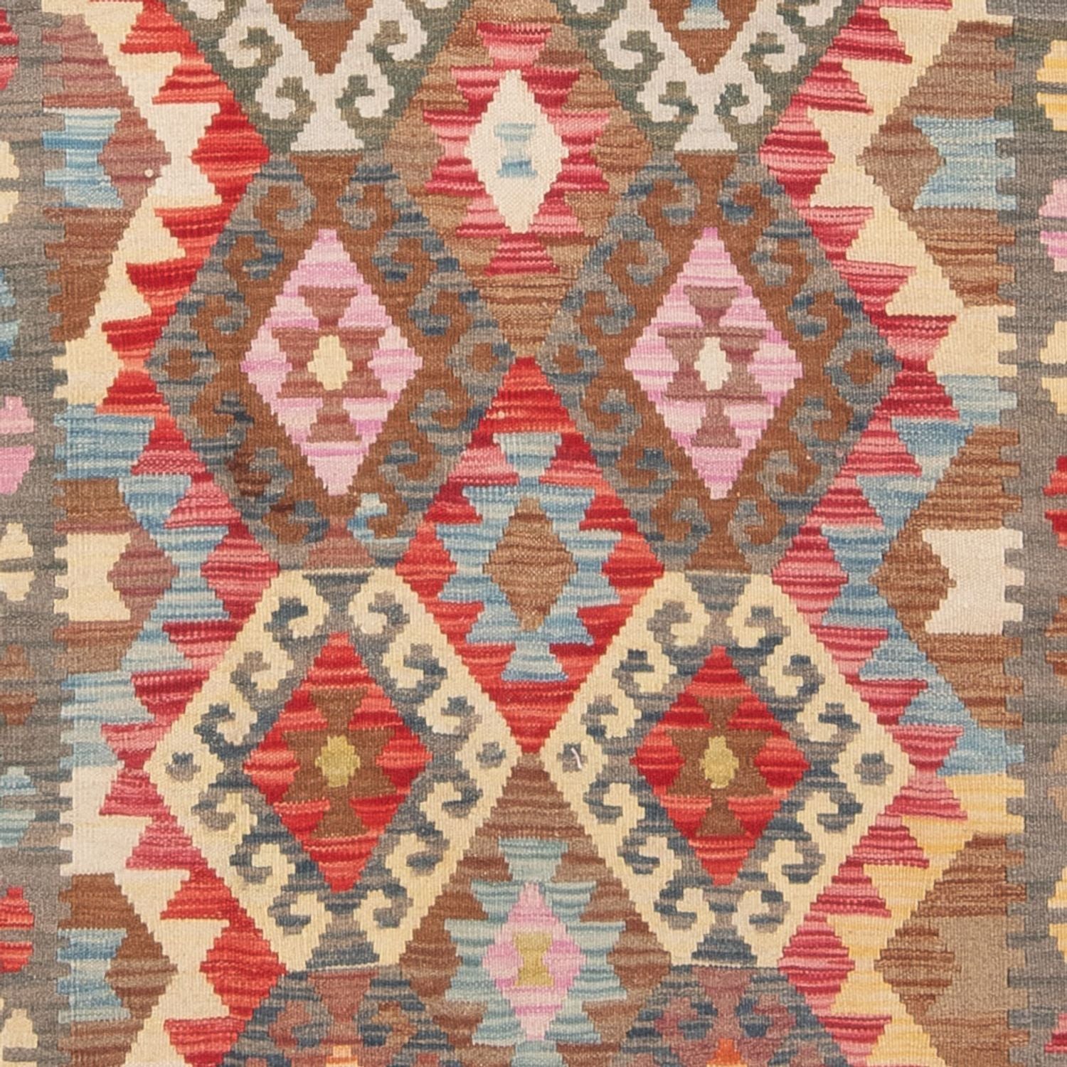 Kelim Carpet - Splash - 176 x 127 cm - flerfarvet