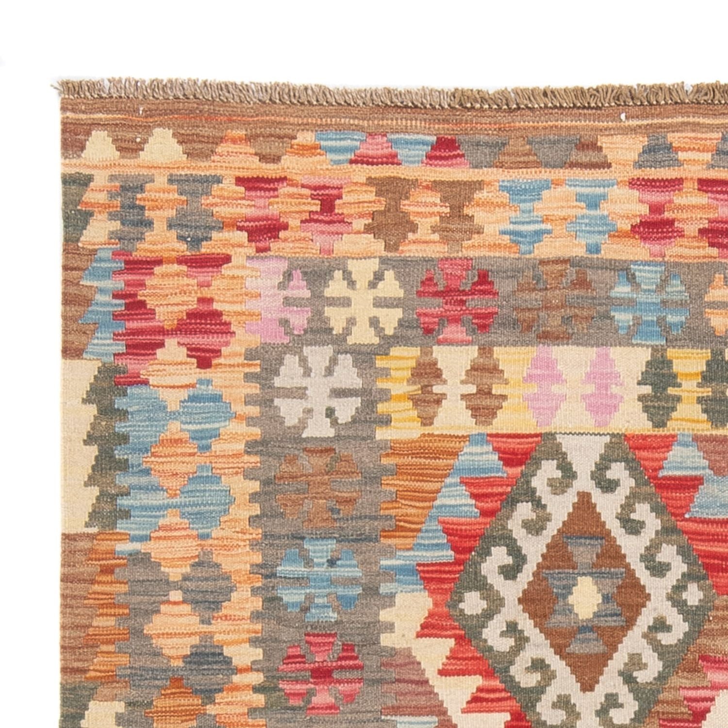 Kelim Carpet - Splash - 176 x 127 cm - flerfarvet