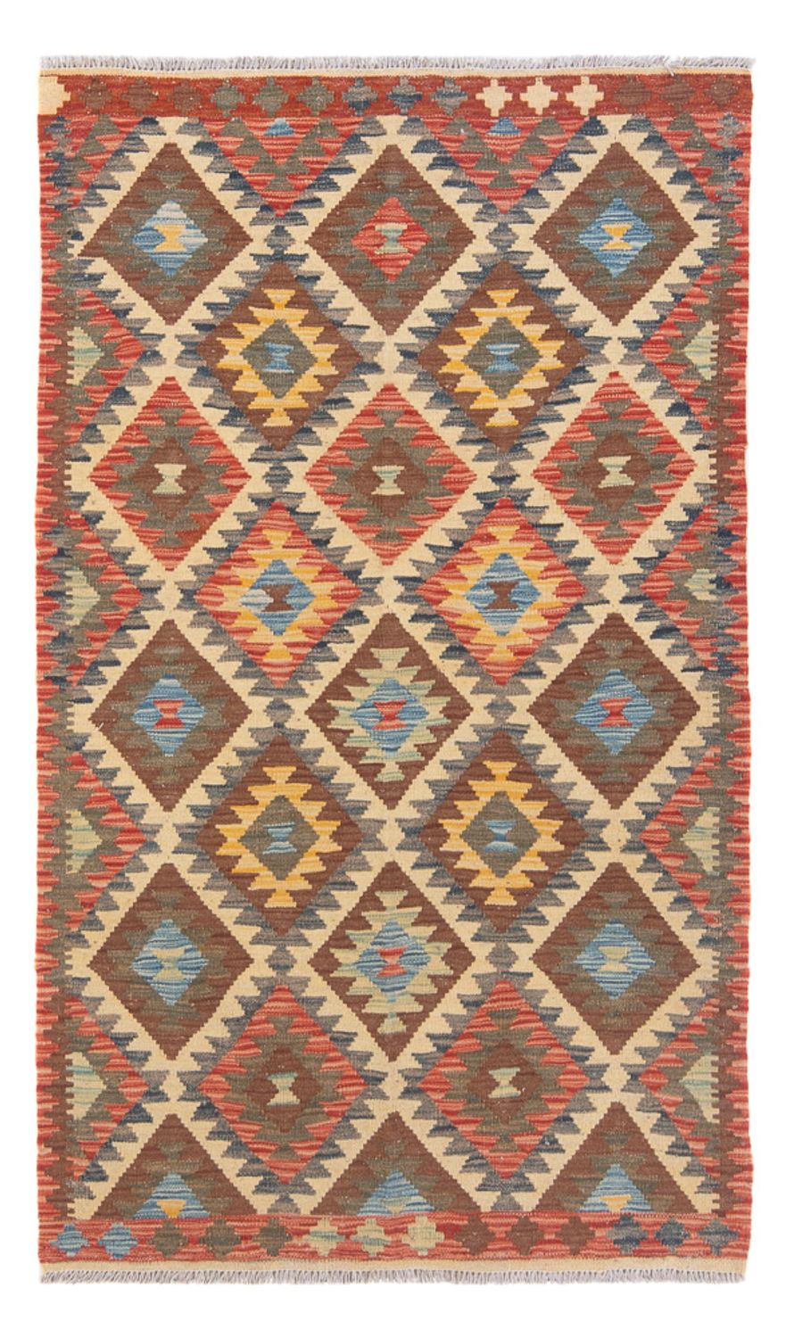 Kelim Carpet - Splash - 169 x 96 cm - flerfarvet