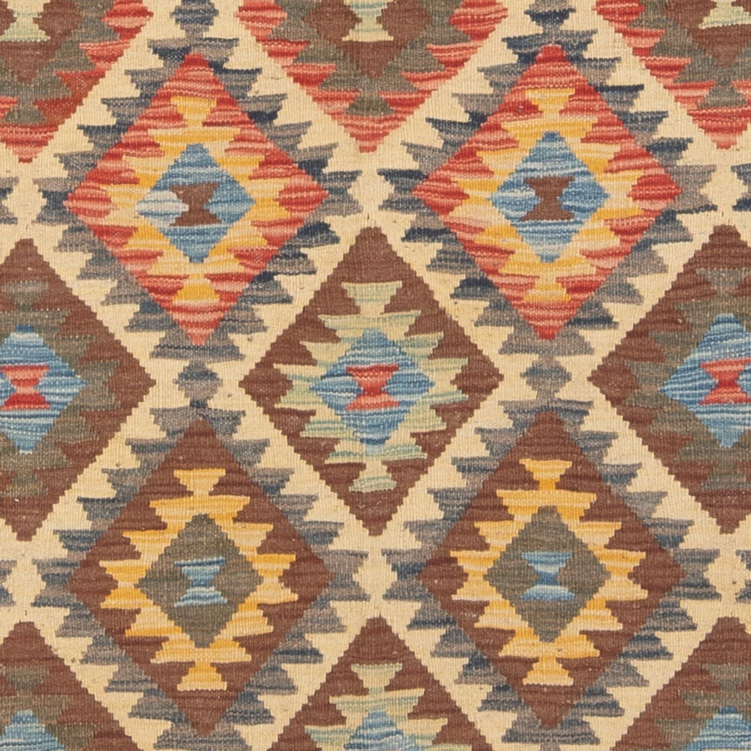 Kelim Carpet - Splash - 169 x 96 cm - flerfarvet