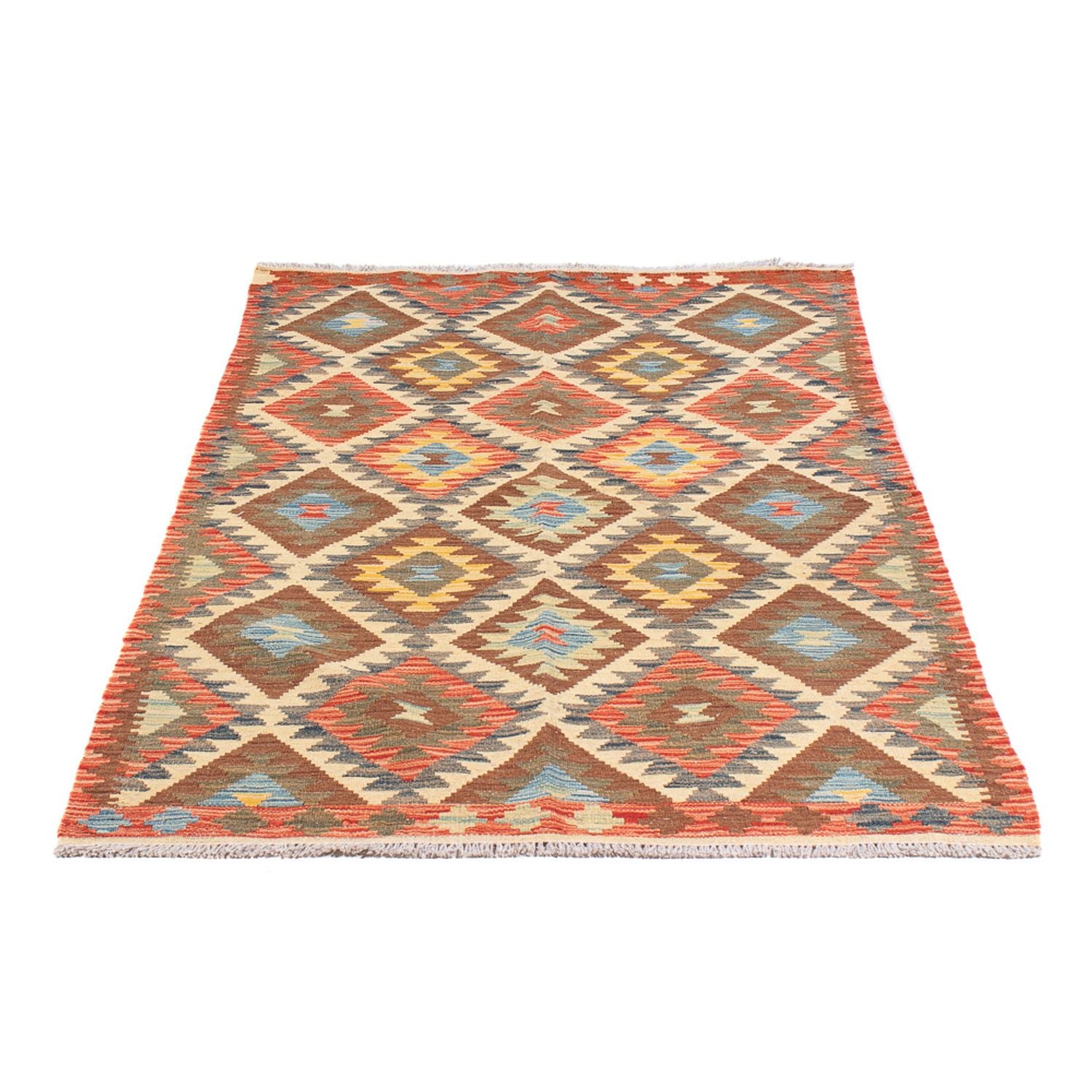 Kelim Carpet - Splash - 169 x 96 cm - flerfarvet