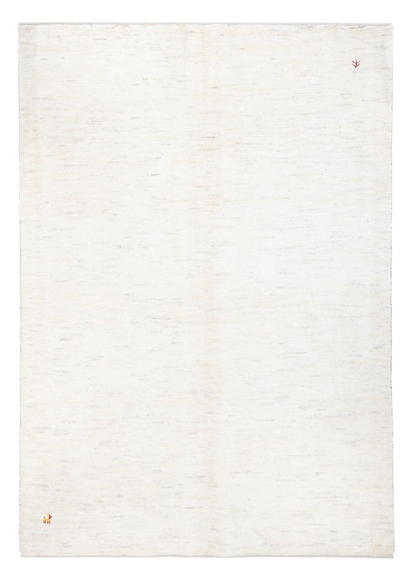 Gabbeh-tæppe - Persisk - 236 x 166 cm - hvid