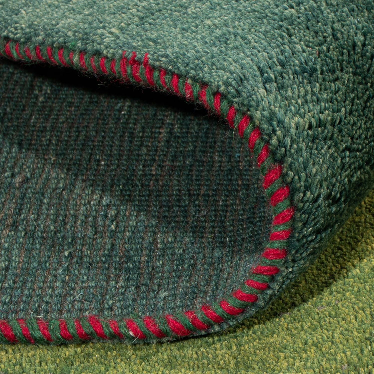 Gabbeh-tæppe - Persisk - 203 x 146 cm - mintgrøn