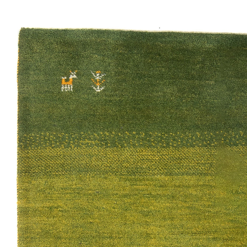 Gabbeh-tæppe - Persisk - 201 x 148 cm - grøn