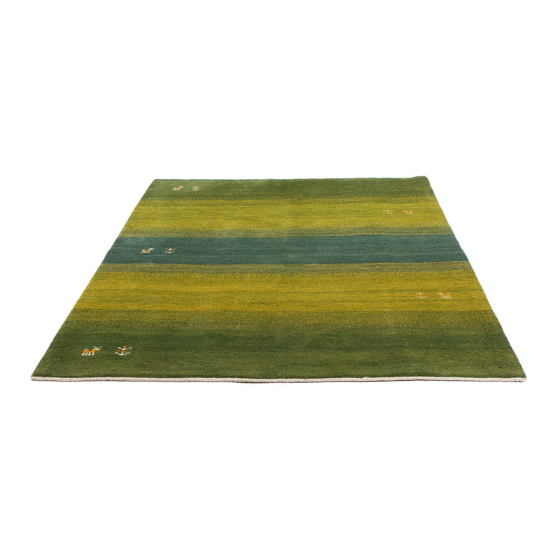 Gabbeh-tæppe - Persisk - 201 x 148 cm - grøn
