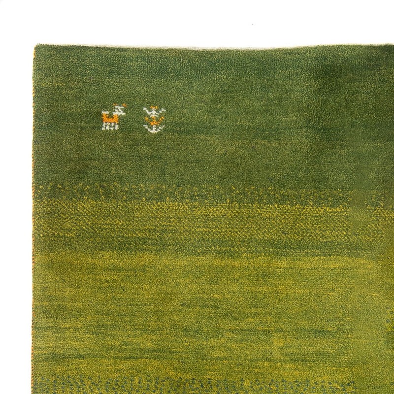 Gabbeh-tæppe - Persisk - 202 x 149 cm - grøn