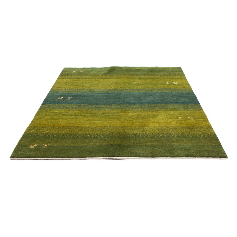 Gabbeh-tæppe - Persisk - 202 x 149 cm - grøn