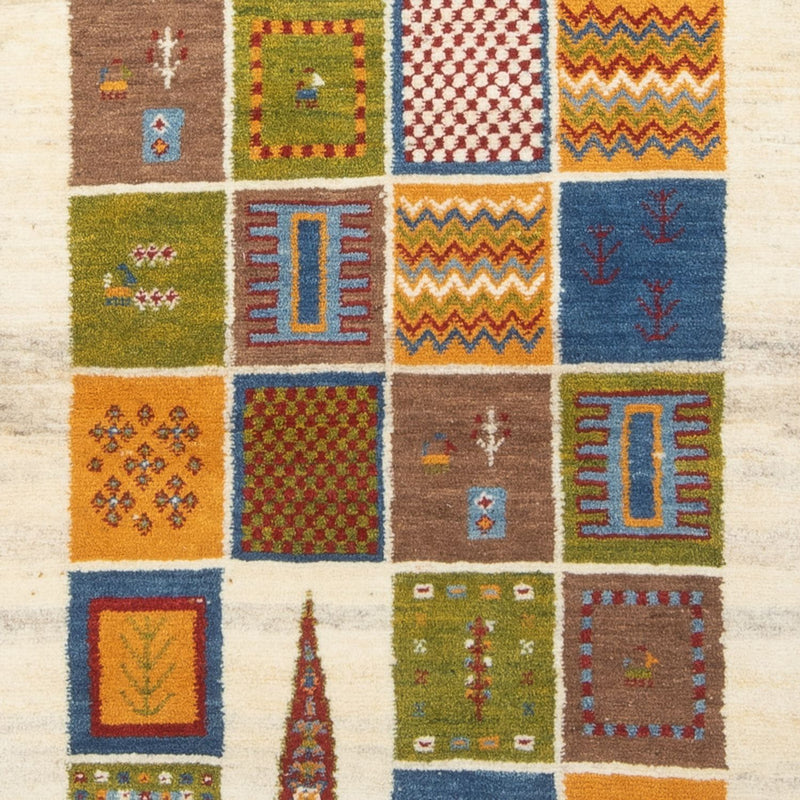 Løber Gabbeh-tæppe - Persisk - 242 x 83 cm - flerfarvet