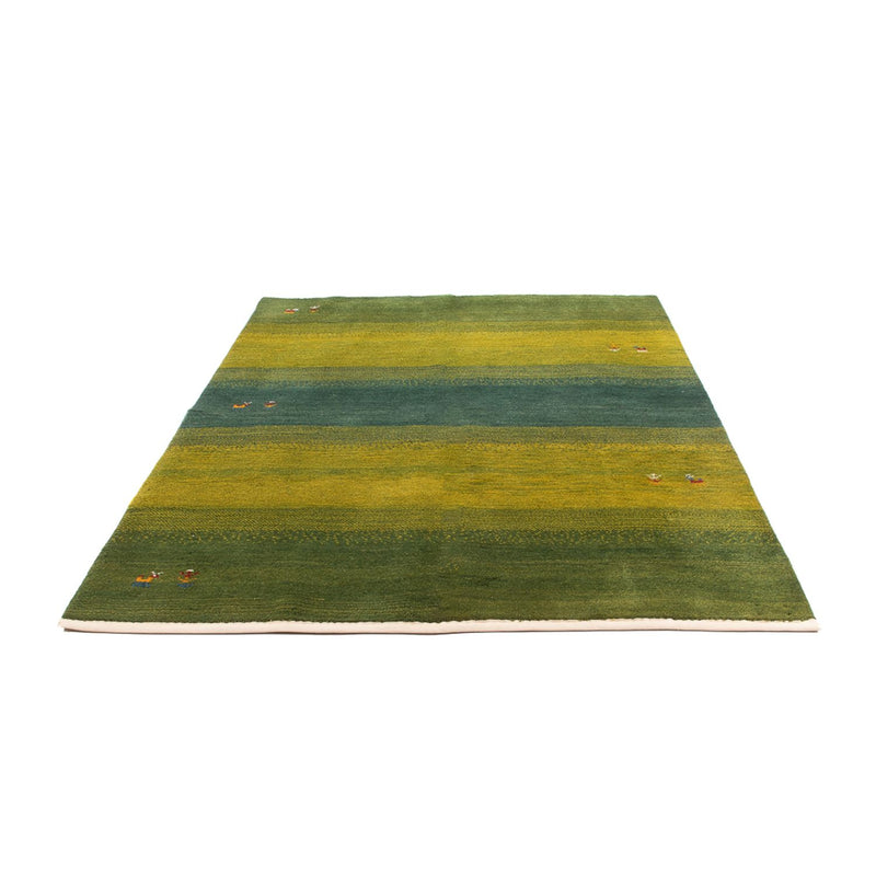 Gabbeh-tæppe - Persisk - 204 x 152 cm - grøn