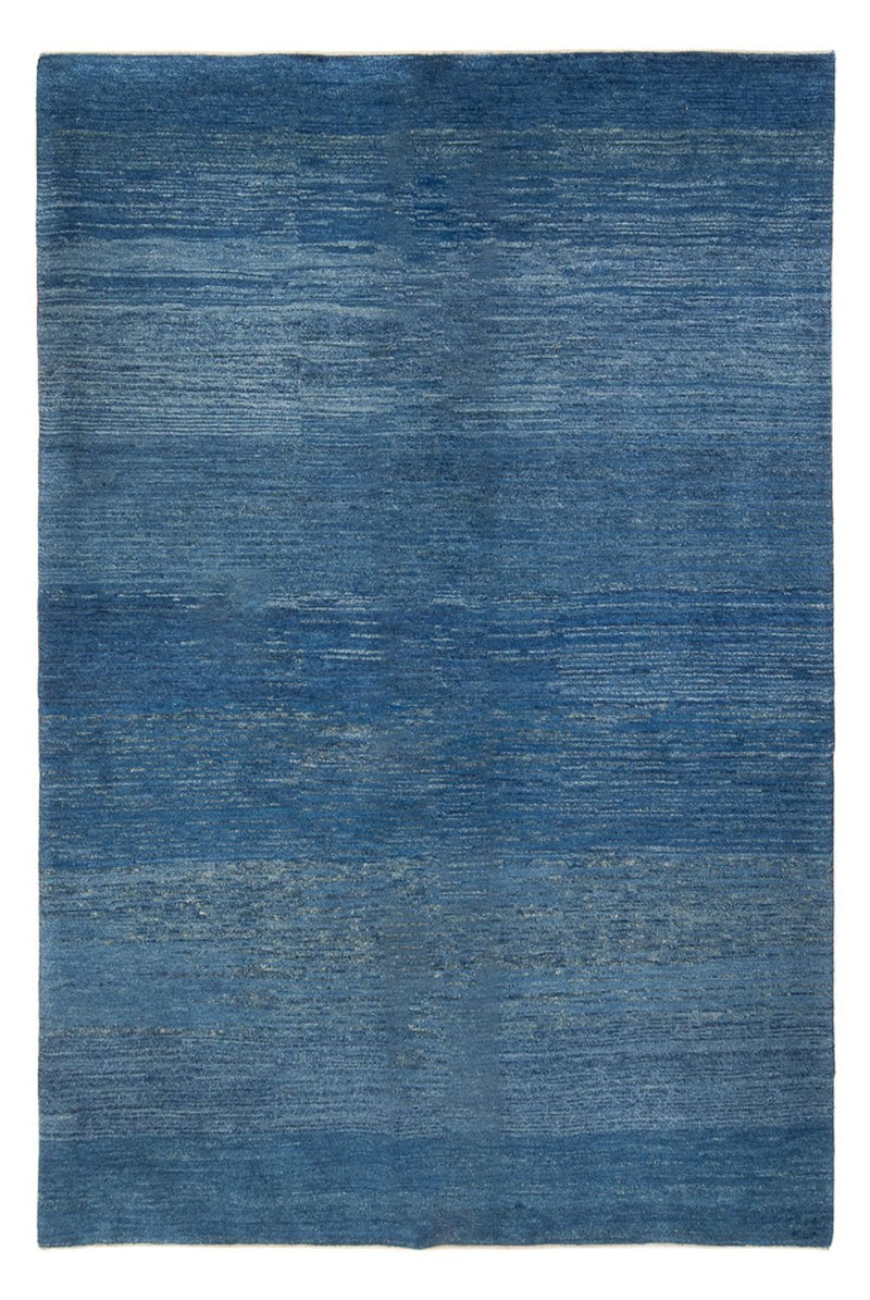 Gabbeh-tæppe - Persisk - 242 x 175 cm - havblå