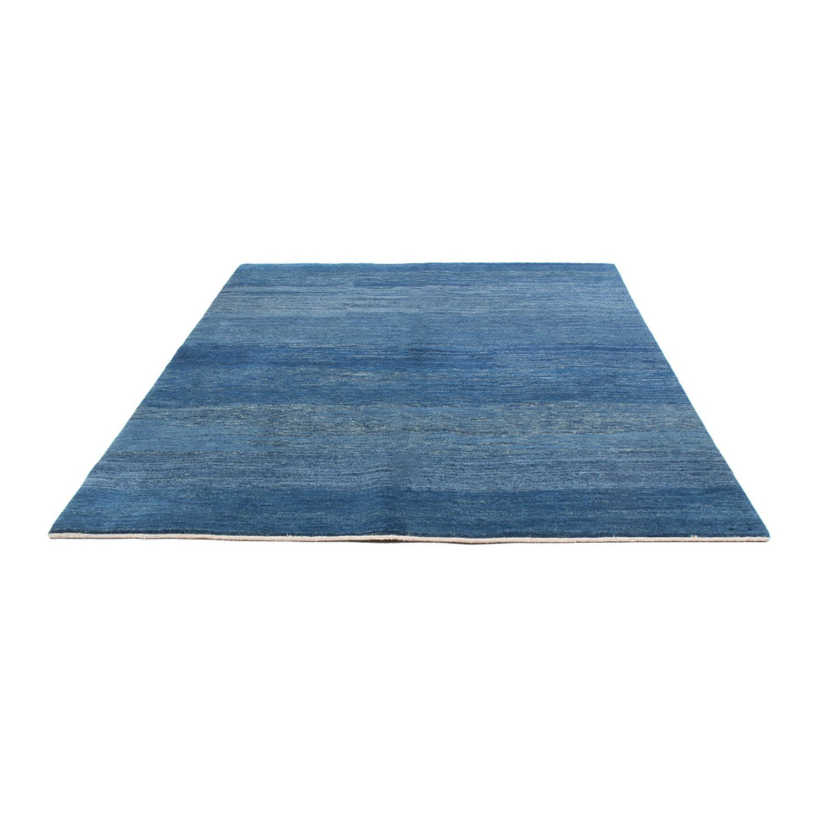 Gabbeh-tæppe - Persisk - 242 x 175 cm - havblå