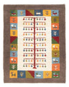 Persisk Gabbeh Tæppe 63x90cm - Perserteppich Wollteppich - Rektangulær / Flerfarvet / 63 x 90 cm Rektangulær
