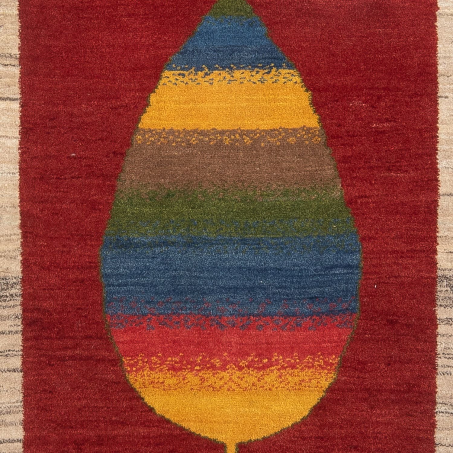 Løber Gabbeh-tæppe - Persisk - 190 x 77 cm - flerfarvet