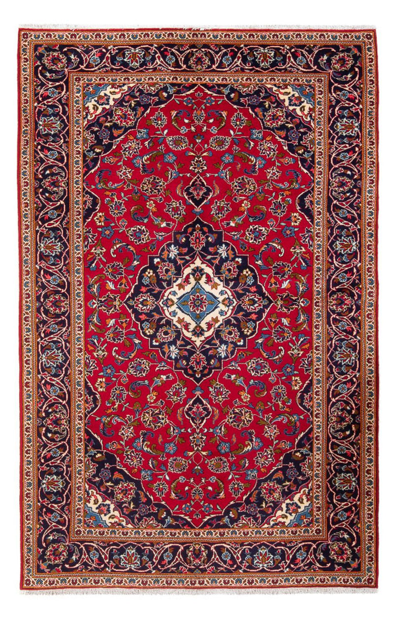 Persisk tæppe - Keshan - 250 x 152 cm - rød