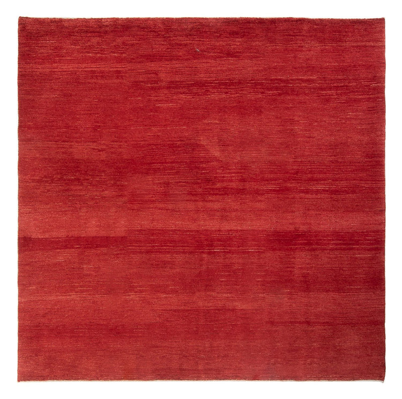 Gabbeh-tæppe - Persisk firkantet  - 210 x 210 cm - rød