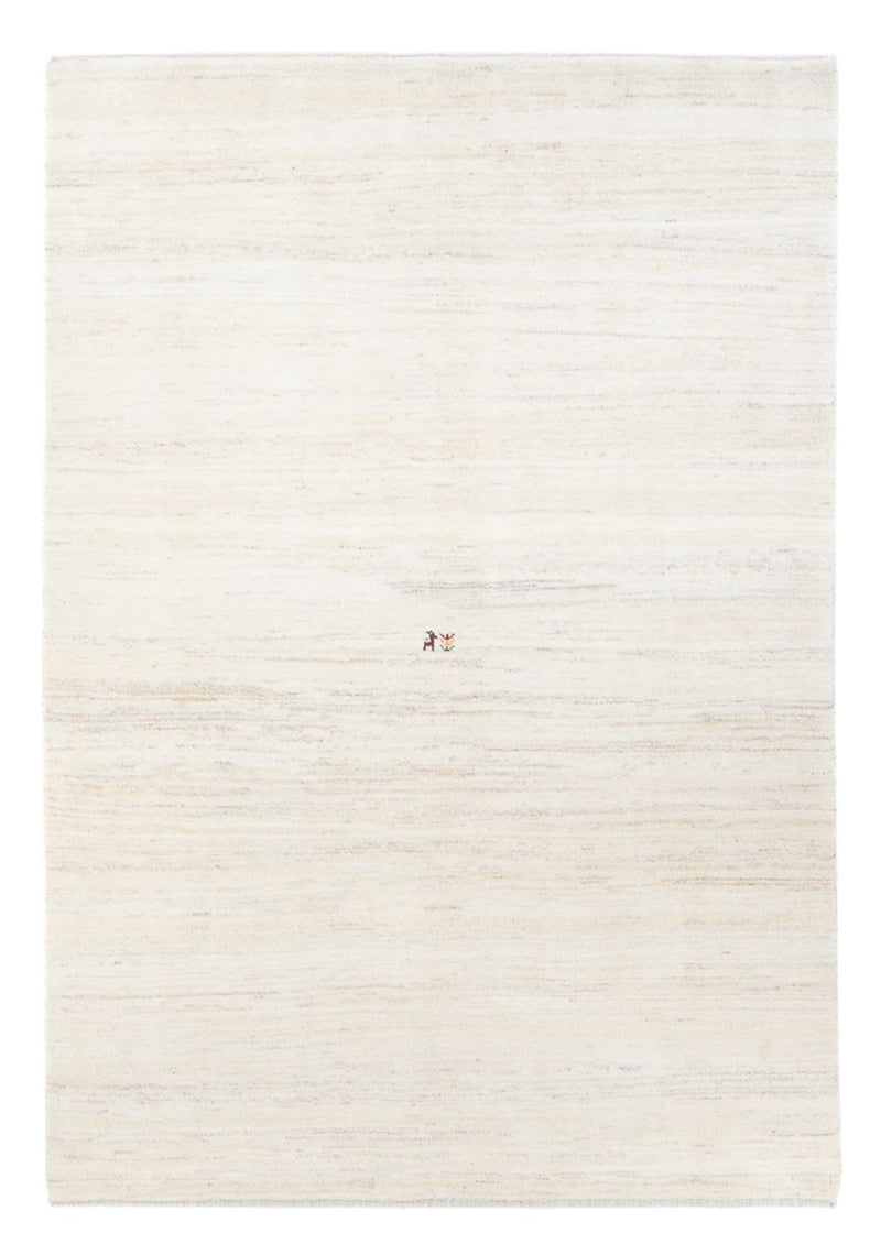 Gabbeh-tæppe - Persisk - 200 x 142 cm - hvid