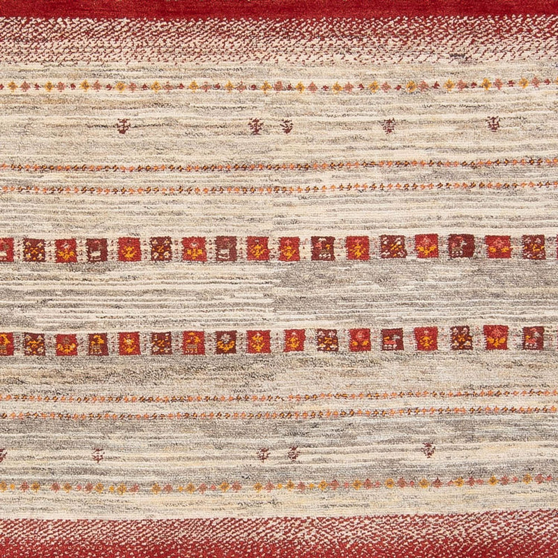 Gabbeh-tæppe - Persisk - 240 x 205 cm - flerfarvet