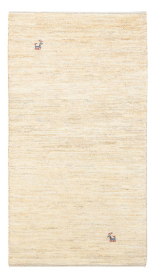 Gabbeh-tæppe - Persisk - 139 x 71 cm - lys beige