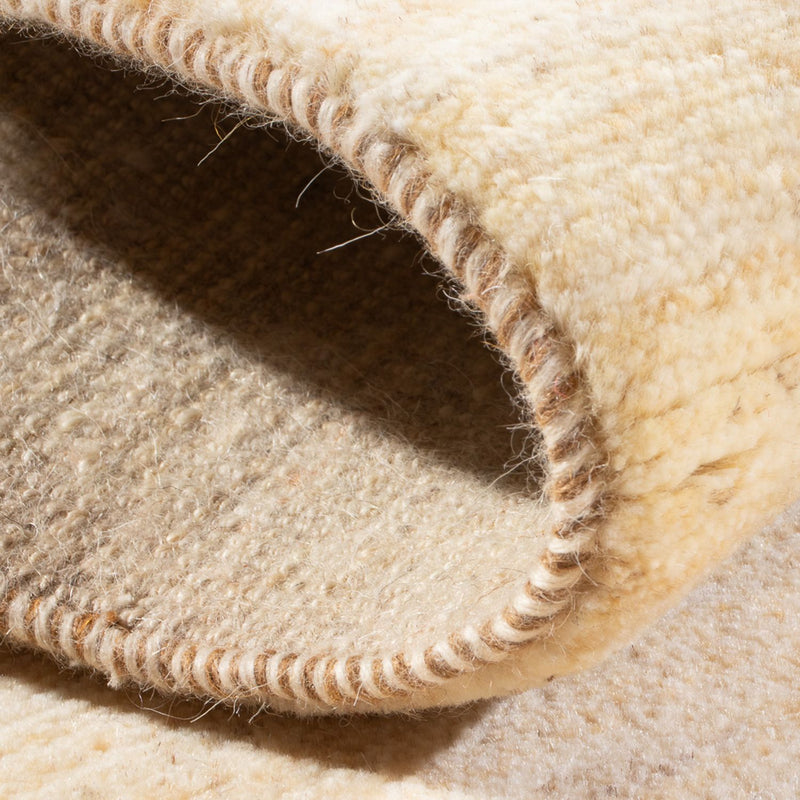 Gabbeh-tæppe - Persisk - 139 x 71 cm - lys beige