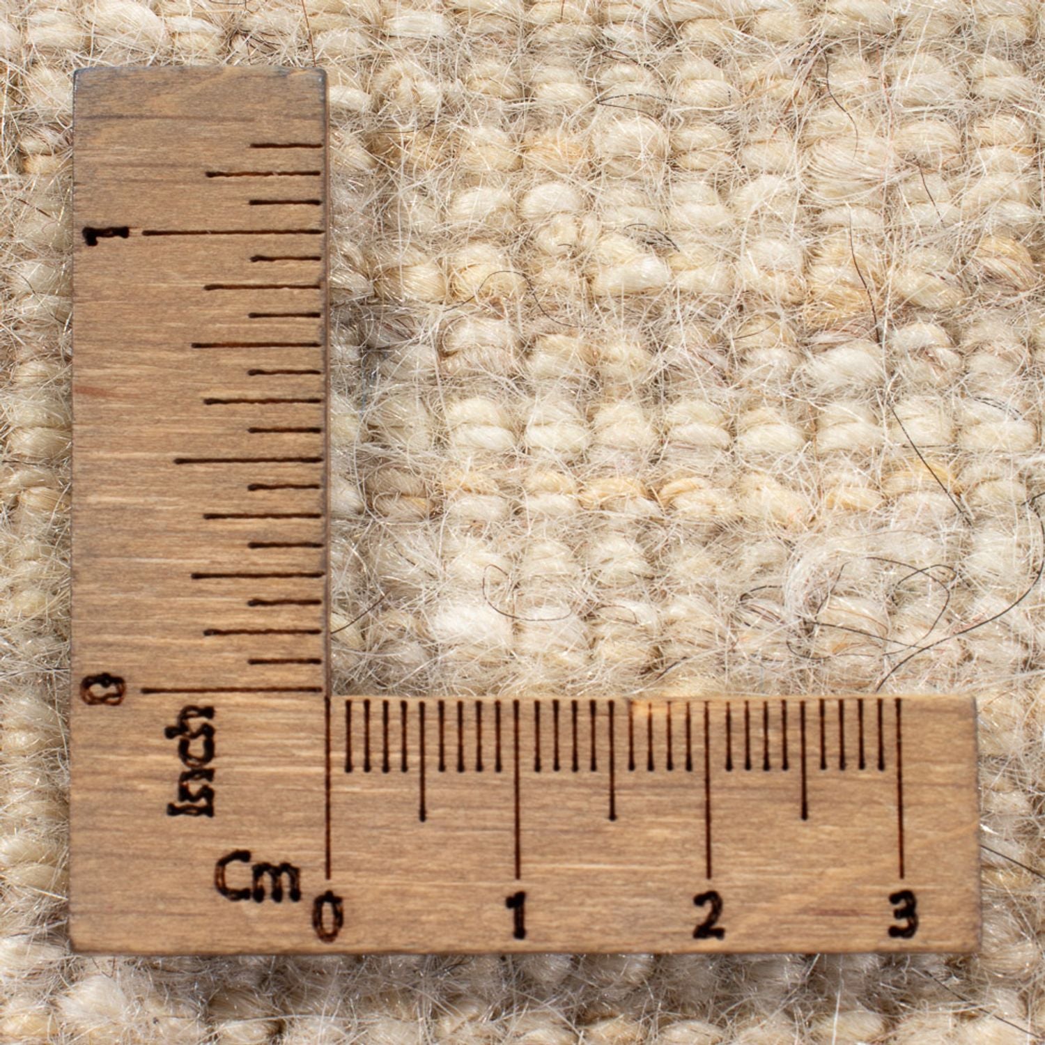Gabbeh-tæppe - Persisk - 139 x 71 cm - lys beige